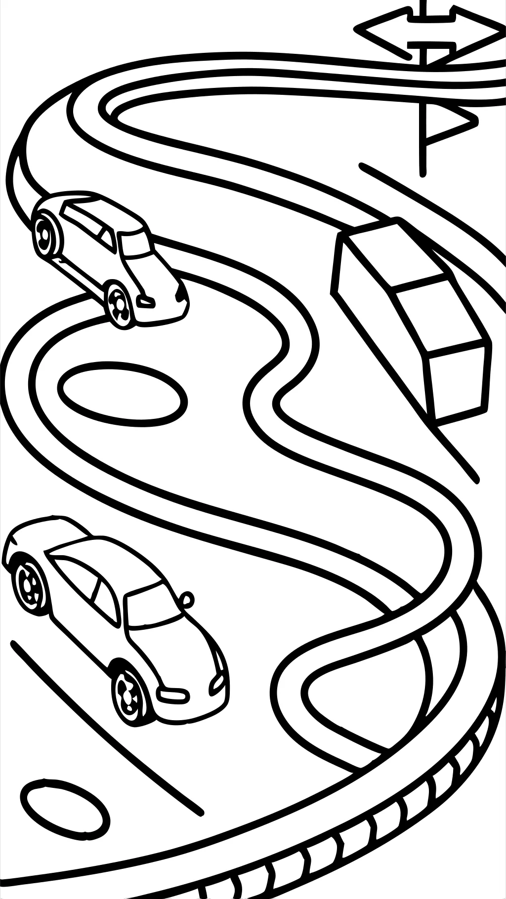 remote control car coloring page